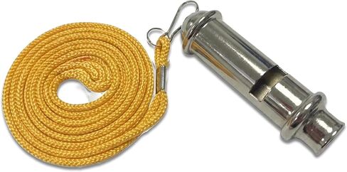 Train Conductor Whistle | Classic Railroad Whistle | Crossing Guard Whistles | Vintage Railway Whistles | Conductor Costume Accessories | Crossing Guard Costumes | Authentic Metal Design with Lanyard in Saudi Arabia