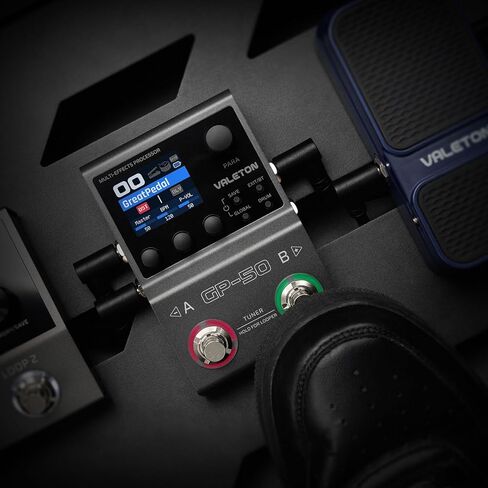 Valeton GP-50 Multi-Effects Processor | NAM & IR Loader with 100+ HD Effects, 9 Simultaneous Modules, BT App Control, 100 Patch Slots for Guitar/Bass in Kuwait