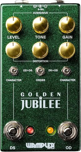 Wampler Golden Jubilee Overdrive, Distortion Pedal in Kuwait