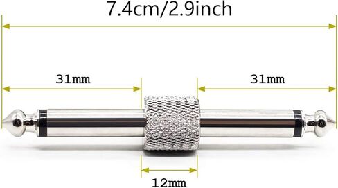 Optical Compressor Pedal & IOppWin 5-Pack 6.35mm Mono Male to Male Patch Cables in Kuwait