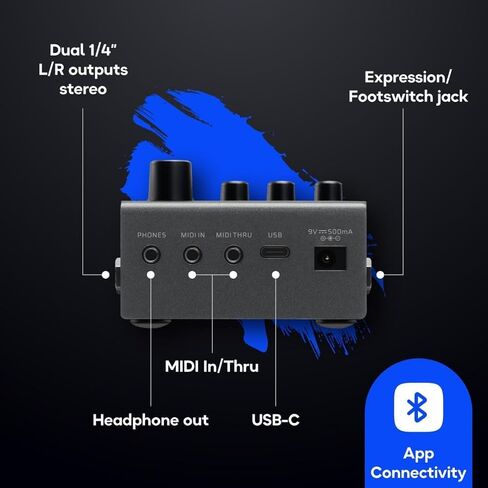 Valeton GP-50 SnapTone Multi-Effects Processor Pedal, IR Loader & Neural Amp Modeler, USB Audio Interface, Drum Machine & Looper, Bluetooth, 100+ FX, 100 Patches in Kuwait