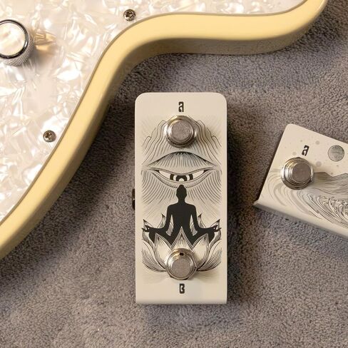 Anima Dual Footswitch Pedal - Dual Momentary TRS Footswitch Controller for Guitar Pedals, Passive Design, Includes TRS Cable, Compact Pedalboard Switch (Anima Khaki) in Saudi Arabia