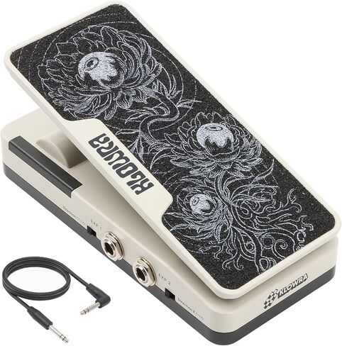 Mantra Dual Expression Pedal, Klowra x Hotone, Passive EXP with 2 Independent Outputs, Adjustable Polarity, Wide Compatibility for Guitar Pedals, Amps, Multi-Effects, MIDI Controllers in Kuwait