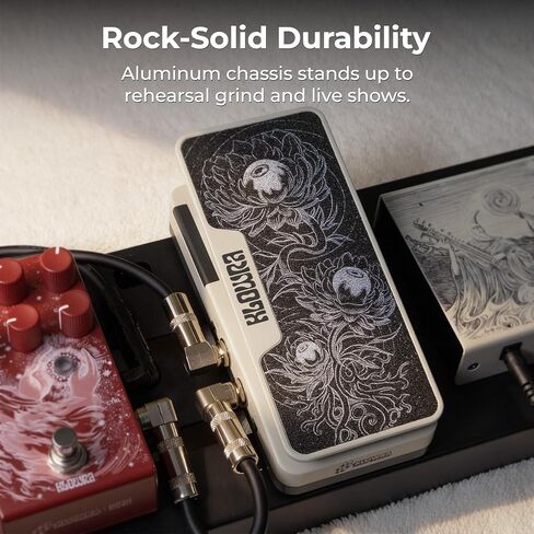 Mantra Dual Expression Pedal, Klowra x Hotone, Passive EXP with 2 Independent Outputs, Adjustable Polarity, Wide Compatibility for Guitar Pedals, Amps, Multi-Effects, MIDI Controllers in Kuwait