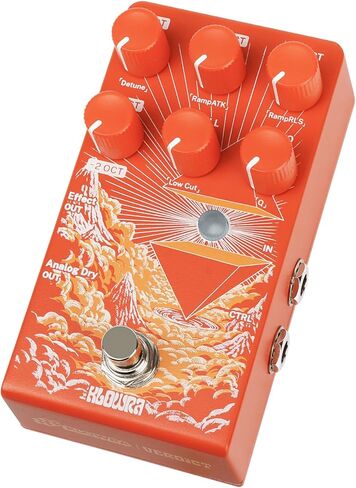 Verdict Polyphonic Octave Pedal & Pitch Shifter for Guitar & Bass, Sub Octave & Upper Harmony, Synth & Organ Emulation with Freeze, Swell, Filter & Detune in Kuwait