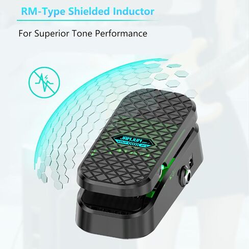 2 in 1 Wah Volume Guitar Effect Pedal, Dual Universal Expression Pedal for Keyboards, MIDI Keyboards/Controllers and Supported Guitar Effects Pedals, RM-Type Shielded Inductor for Superior Wah in Kuwait