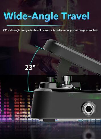 2 in 1 Wah Volume Guitar Effect Pedal, Dual Universal Expression Pedal for Keyboards, MIDI Keyboards/Controllers and Supported Guitar Effects Pedals, RM-Type Shielded Inductor for Superior Wah in Kuwait