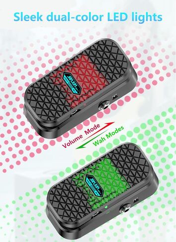 2 in 1 Wah Volume Guitar Effect Pedal, Dual Universal Expression Pedal for Keyboards, MIDI Keyboards/Controllers and Supported Guitar Effects Pedals, RM-Type Shielded Inductor for Superior Wah in Kuwait