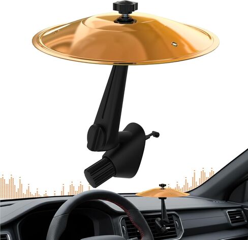 فتحة تهوية صنج السيارة، فتحة تهوية طبلة رمز السيارة، رمز طبل لوحة عدادات التصادم، أداة الآلات الموسيقية المضحكة هدية لمحبي موسيقى الطبول، مناسبة لجميع المركبات in Kuwait