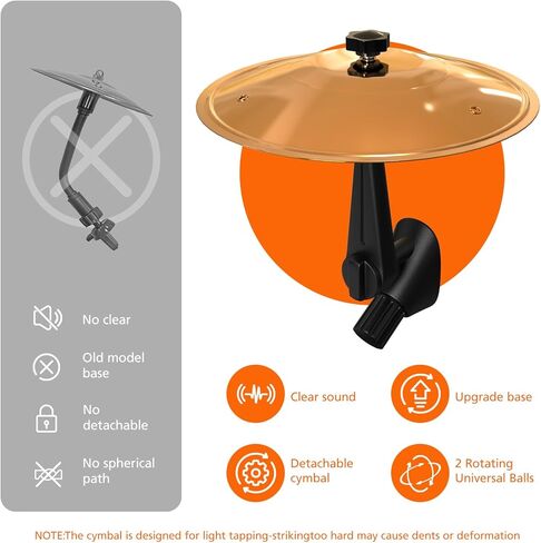 فتحة تهوية صنج السيارة، فتحة تهوية طبلة رمز السيارة، رمز طبل لوحة عدادات التصادم، أداة الآلات الموسيقية المضحكة هدية لمحبي موسيقى الطبول، مناسبة لجميع المركبات in Kuwait