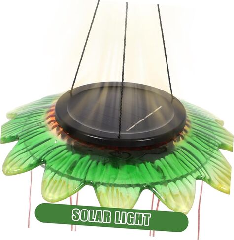 مصباح LED يعمل بالطاقة الشمسية من Yardwe، مصباح شمسي متغير اللون لتزيين ساحة المنزل in Saudi Arabia