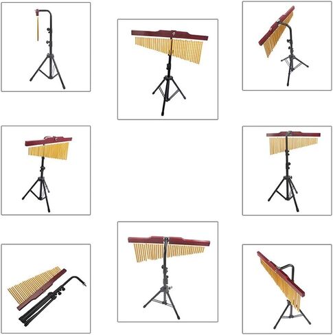 36 Bar Windchime Detachable Barchime and Tripod Stand Musical Percussion Instrument in Saudi Arabia