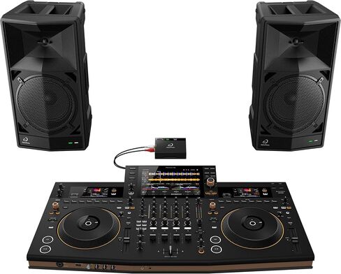 Wave-Eight 110-Watt 8-Inch Portable DJ Speaker (Pair) with On-Stage SSP7900 All-Aluminum Speaker Stand Pack in Saudi Arabia