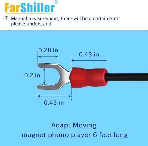 6-ft Phonograph Turntable Ground Wire， for Magnetic Cartridge Turntables, fit Tec-HNIC in Kuwait