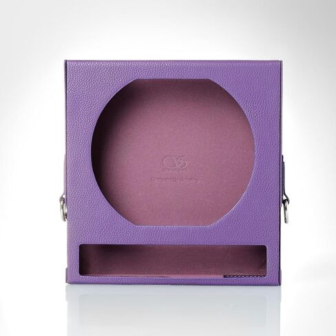 Shanling EC Zero T Leather Case, Protective Cover with Magnetic Attachment & Visual Sunroof, Portable PU Leather Case with Metal Clip for Shanling EC Zero/EC Zero T CD Player (Orange) in Kuwait