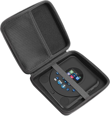 ProtectiveCarrying Case Compatible with MONODEAL CD Player Portable Dual Stereo（ Only Case） in Kuwait