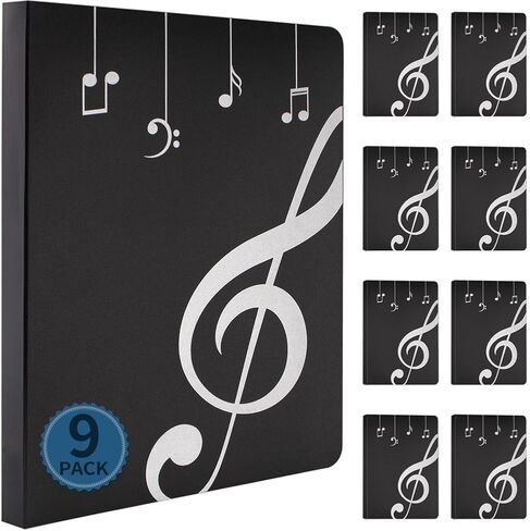 مجلد الموسيقى ورقة الموسيقى المجلدات الموثق الموسيقى كورال تخزين حامل الفرقة مجلد (1) in Kuwait