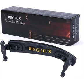 Professional Violin Shoulder Rest, Black, for 4/4-3/4 Size Violins, Adjustable Height and Angle in Kuwait