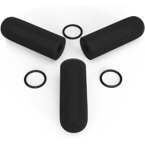 غطاء ميكروفون لغطاء ميكروفون David Clark M7A، M-4 / M-7 / H10 / H20 /DC PRO-X2 / PRO-2 / DC ONE-X ENC واقي مرشح بديل لميكروفون الطيران، 3 عبوات in Kuwait