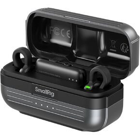 SMALLRIG Wireless Mic S70-C2 (2 TX + 1 RX + Charging Case), USB-C Compact Wireless Microphone for Android Phone/Action Camera, 48h Use, Noise Reduction Record for Vlog (Black) in Kuwait