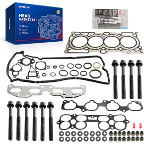 KAX Head Gasket Set w/Head Bolts HS26261PT Compatible with Altima Sentra 2002-2006 2.5L, Sentra 2002-2006 2.5L 2500CC L4 DOHC Head Gasket Kits in Kuwait