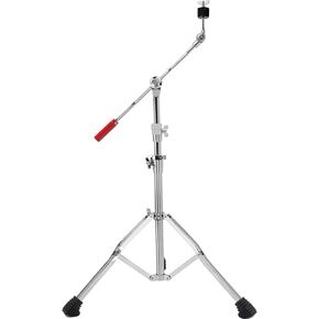 Heavy Duty Boom Cymbal Stand, 2-in-1 Convertible Boom/Straight Stand, Upgraded Height Adjustable Drum Hardware with Double Braced Legs for Heavy Ride, Crash and Splash Cymbals in Kuwait