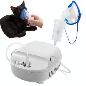 نظام رذاذ الحيوانات الأليفة للكلاب والقطط - مجموعة رذاذ منزلية احترافية مع ضاغط فائق الهدوء، بخاخ محمول للعناية بالتنفس للأصدقاء ذوي الفراء والصحة المنزلية in Kuwait