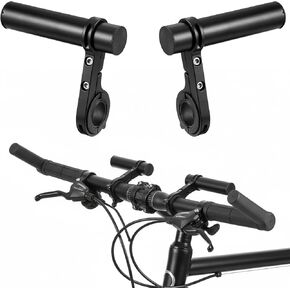 مجموعتان من موسع مقود الدراجة، دعامة تمديد لمقود الدراجة من الألومنيوم لتركيب الدراجة in Kuwait