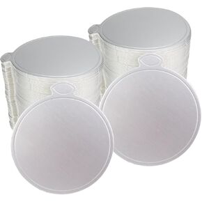 50pcs Mini Cake Boards,3.15 Inch Golden Round Mousse Cupcake Base Paper Plates Circle Dessert Board (Gold (50pcs)) in Saudi Arabia
