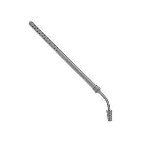 Poole Suction Tube, 8.75", Curved, 23 FR. (7.5mm), Stainless, Economy in Saudi Arabia