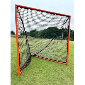 CRANKSHOOTER High School Lacrosse Goal, 6x6x7', 6mm White or Black Net Included in Kuwait