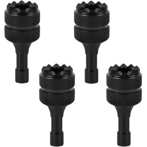 4 Pcs Aluminum Alloy Remote Controller Sticks Joystick for DJI RC/RC2 for Mini 3/Mini 3 Pro/Mini 4 Pro/Air 3/3S/Air 2S/Neo/Mavic 4 Pro/Mavic 3/Mavic 3 Pro/Mavic 3 Drone Replacement (Black) in Saudi Arabia