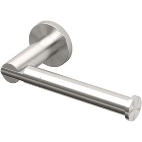 Gatco 4683 Channel, European Toilet Tissue Holder, Chrome | Wall Mounted Single Post 6.63" W Euro Style Toilet Paper Holder for Bathroom in Kuwait