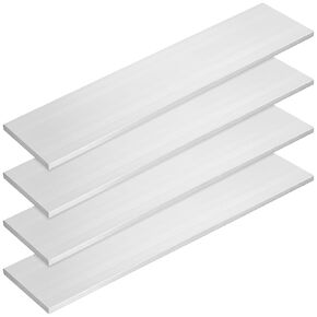 4 Pack Aluminum Flat Bar, 3 x 12 x 1/4 inch 6061 General Purpose Plate, Square Aluminum Plate Solid Mill Stock for lndustry, Crafting, 6 x 75 x 300 mm in Kuwait