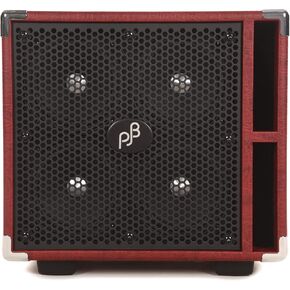 خزانة صوت فيل جونز باس كومباكت 4 مقاس 4 × 5 بوصة بقوة 400 وات - باللون الأحمر in Kuwait