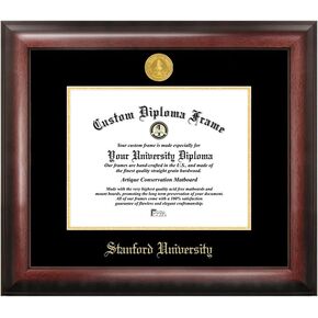 Campus Images Stanford University Gold Embossed Diploma Frame in Saudi Arabia