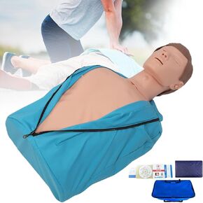 دمية تدريب على الإنعاش القلبي الرئوي لنصف الجسم بالكامل والإسعافات الأولية للتدريب على الإسعافات الأولية للمدرسة التعليمية بالمستشفى، الجسم بالكامل ()، نصف الجسم in Kuwait