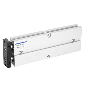 Aluminum Alloy Double Rod Air Cylinder, 1.0MPa Pressure Rating, 10-200mm Stroke Length Industrial Pneumatic Cylinder for Machinery in Kuwait