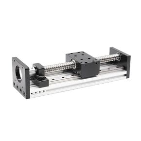 Nema23 CNC Sliding Table Z Axis: SFU1204 1605/1610 Ball Screw & Square Double Linear Guide Rail Working 100 150 200 250 300mm in Saudi Arabia