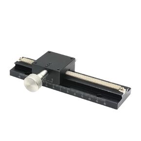 X Axis Long Stroke Dovetail Linear Stage Manual Fine Tuning Slide Table Trimming Displacement Platform in Saudi Arabia