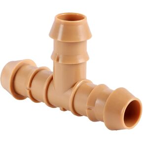 RedChili 20 Pcs 1/2 Inch Irrigation Tubing Coupling Fittings, 1/2" Drip Irrigation Barbed Coupler Connectors Fits 1/2", .700" Drip Tubing for Garden Lawn Irrigation System in Kuwait