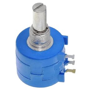 3590S Wirewound Potentiometer, 500 Ohm to 100K Ohm, 2W Power Rating, Multi-Turn Precision Variable Resistor (100 Ohm) in Kuwait