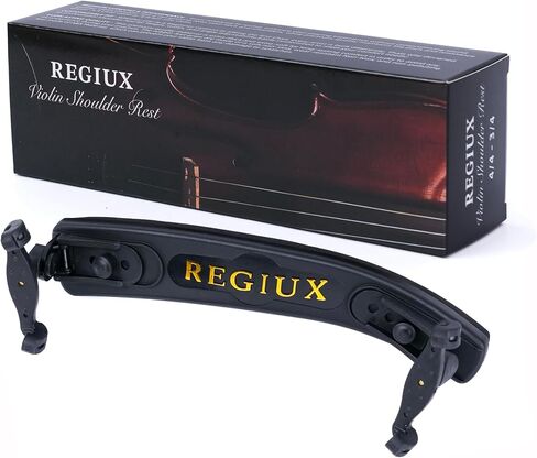 Professional Violin Shoulder Rest, Black, for 4/4-3/4 Size Violins, Adjustable Height and Angle in Kuwait