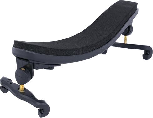 Professional Violin Shoulder Rest, Black, for 4/4-3/4 Size Violins, Adjustable Height and Angle in Kuwait