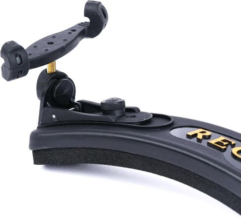 Professional Violin Shoulder Rest, Black, for 4/4-3/4 Size Violins, Adjustable Height and Angle in Kuwait