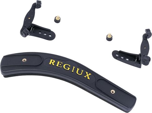 Professional Violin Shoulder Rest, Black, for 4/4-3/4 Size Violins, Adjustable Height and Angle in Kuwait