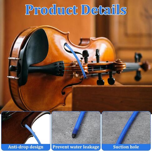 Violin Humidifier Violin F-Hole Moisture Control System Instrument Accessory Silicone Moisture Instrument Top Premium Sound Hole Preventing Drying Cracking Tool for Cracking Prevention in Saudi Arabia