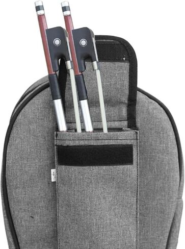 Cello Case 4/4 Full Size Thickened Bag with Wheels, Cello Gig Bag with Handle & Adjustable Back Straps, Travel Gig Bag with Multiple Pockets for 4/4 Full Size Cello and Accessory in Saudi Arabia