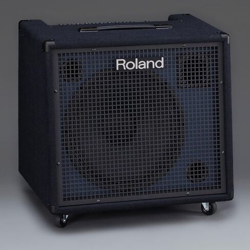 Roland KC-600 4-Channel Stereo Mixing Keyboard Amplifier Bundle with 25ft Pig Hog 9.2mm Speaker Cable & Polishing Cloth – 200-Watt Power, 15" Woofer, Versatile Inputs, Stage-Ready Performance in Saudi Arabia