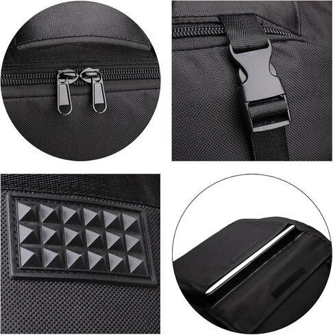 حقيبة الأكورديون - حقيبة الحفلة لـ 120 باس الأكورديون - الأشرطة والملحقات - حقيبة ناعمة (20.5 × 17 × 9.8 بوصة) in Kuwait